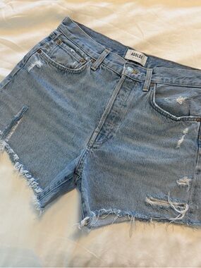 Agolde Parker Long Shorts, 28